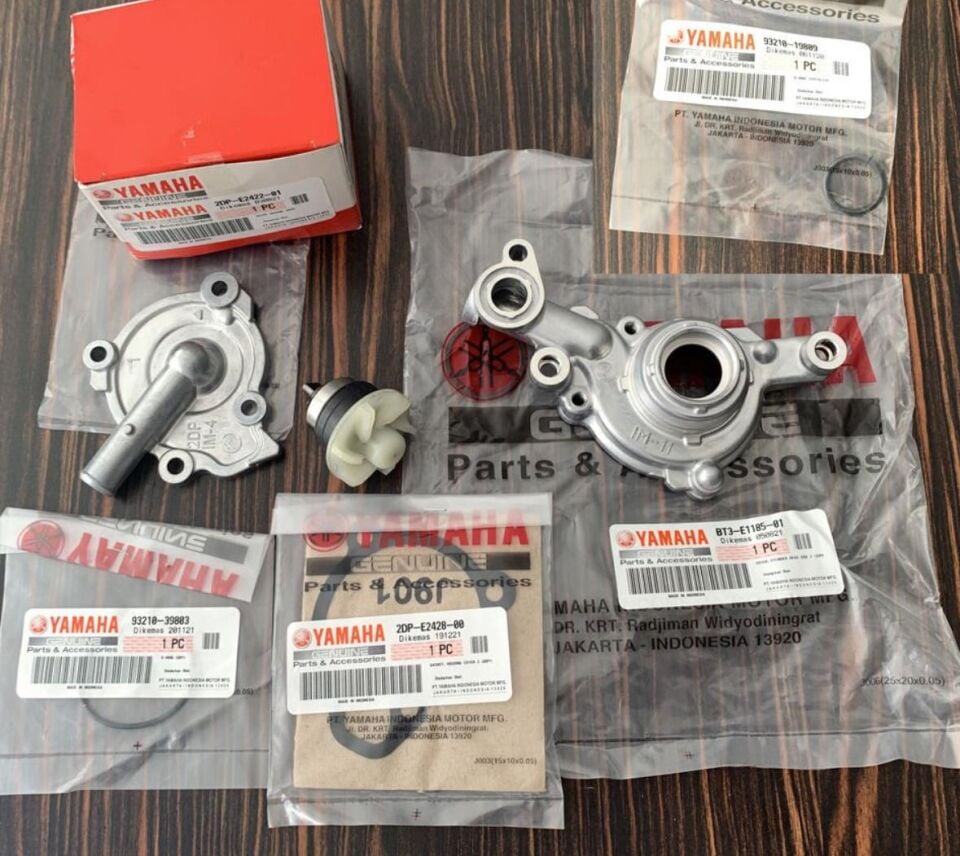 Orijinal Nmax 125-155 2015-20 Devirdaim Su Pompası Fan Seti Komple Set 9 Parça
