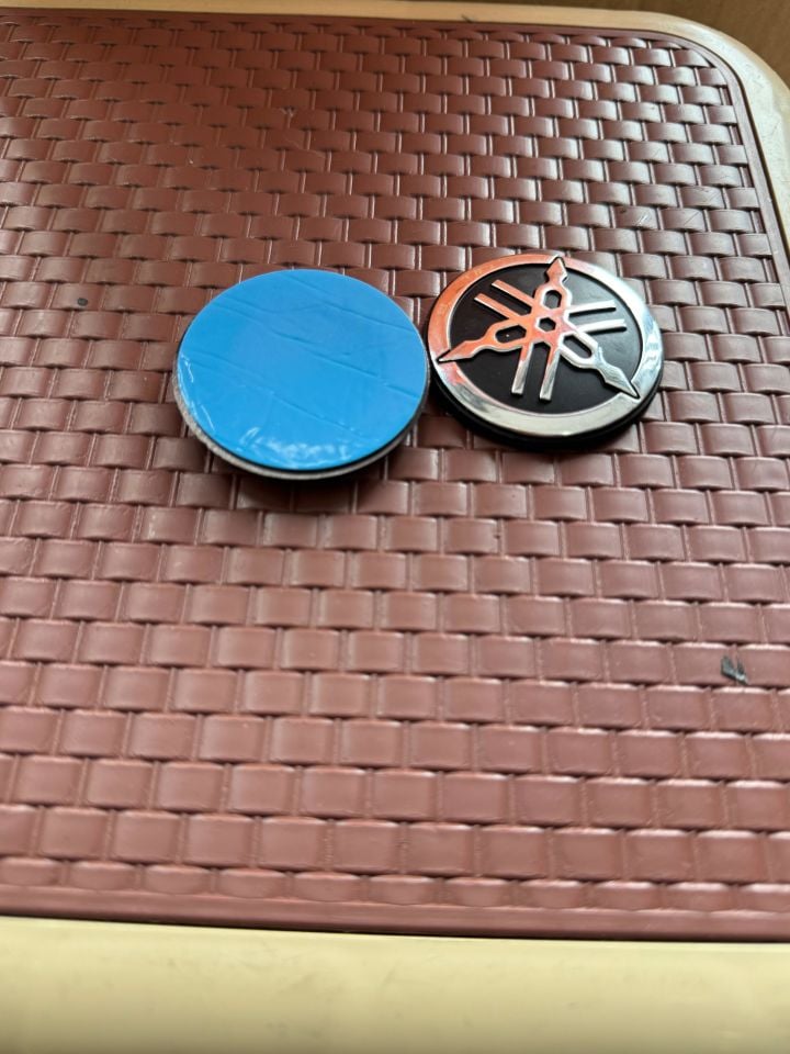 Yamaha Replika 3D Logo Amblem Seti