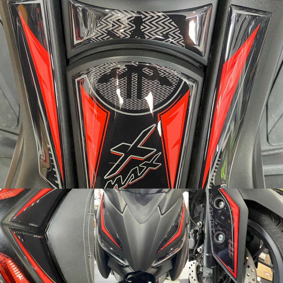 Xmax 250-300 2018-23 Tank Pad Seti 13 Parça