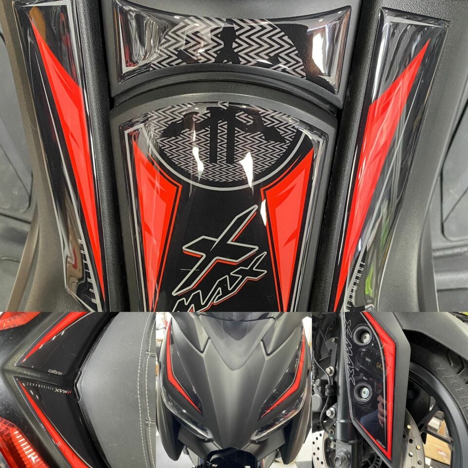 Xmax 250-300 2018-23 Tank Pad Seti 13 Parça