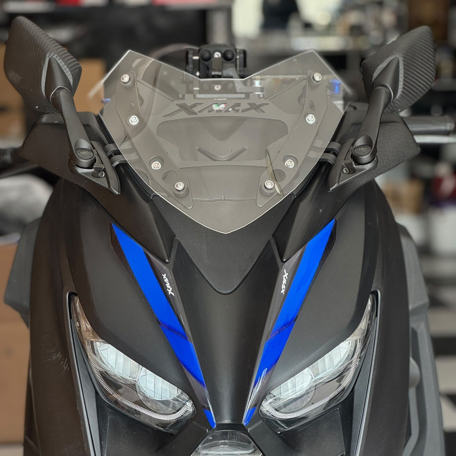 Xmax 250-300 2018-23 Tmax Model Spor Ayna Cam Seti