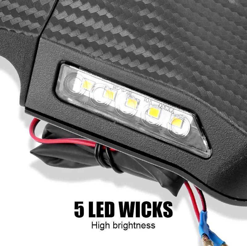 Üniversal Cnc Led Sinyalli Kanat Ayna Takımı
