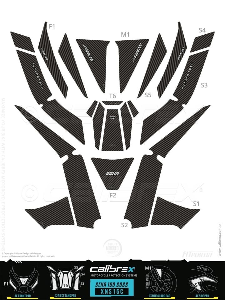 Kanuni Seha 150 Tank Pad Seti 21 Parça