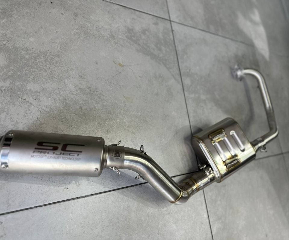 Cf Moto Sr 250 Sc Full System Egzoz Seti