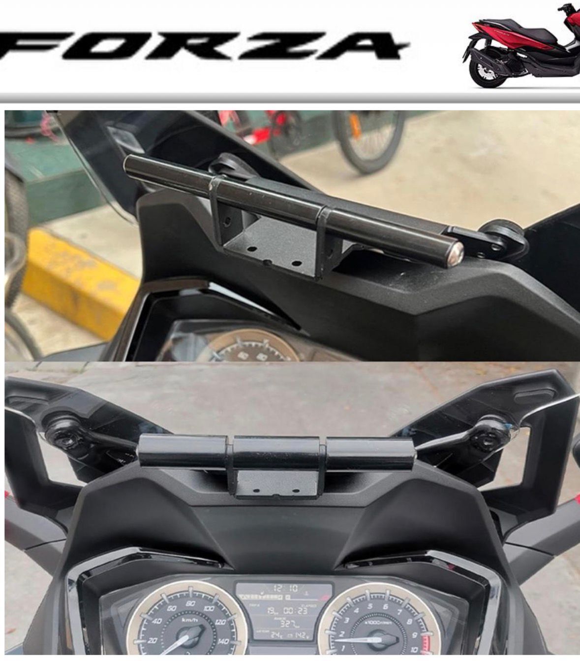 Forza 250 2023-25 Kamera Tel Tutucu