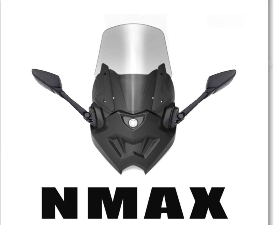 Nmax Tech-Max 125 2025 Spoıler Ön R25 Ayna Seti