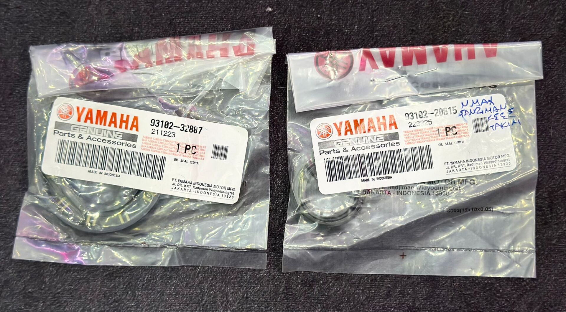 Yamaha Nmax Orijinal Şanzıman Keçe Mil Seti