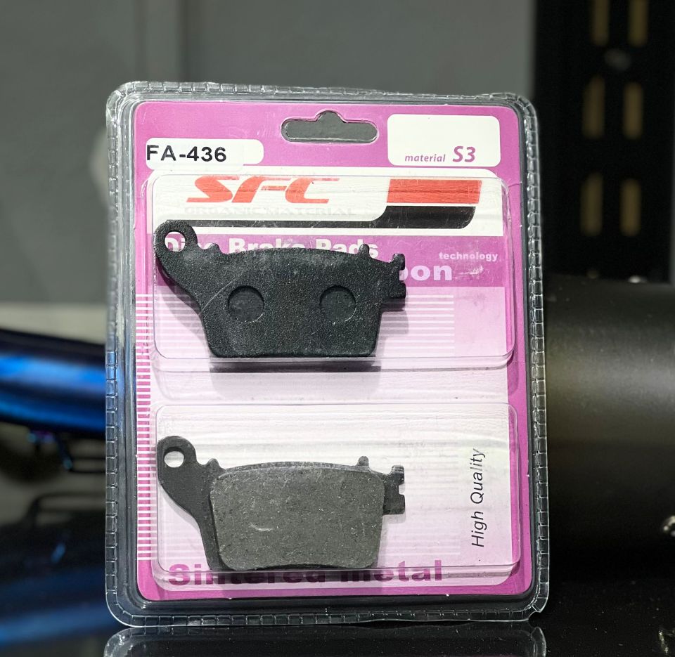 Kawasaki Ninja ZX6-636 2013-2017 Arka Fren Balatası Sfc 436