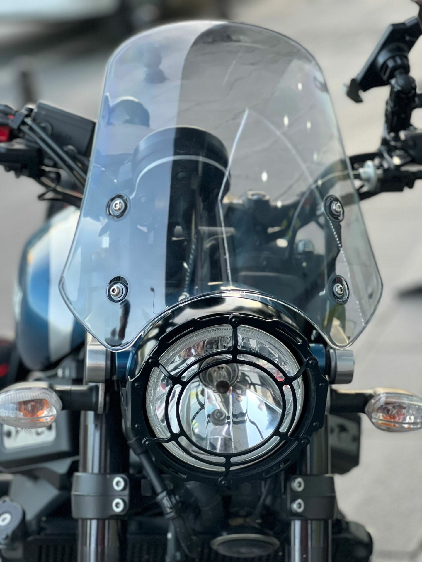 Yamaha Xsr 900 Açık Füme Spor Ön Cam 32 Cm