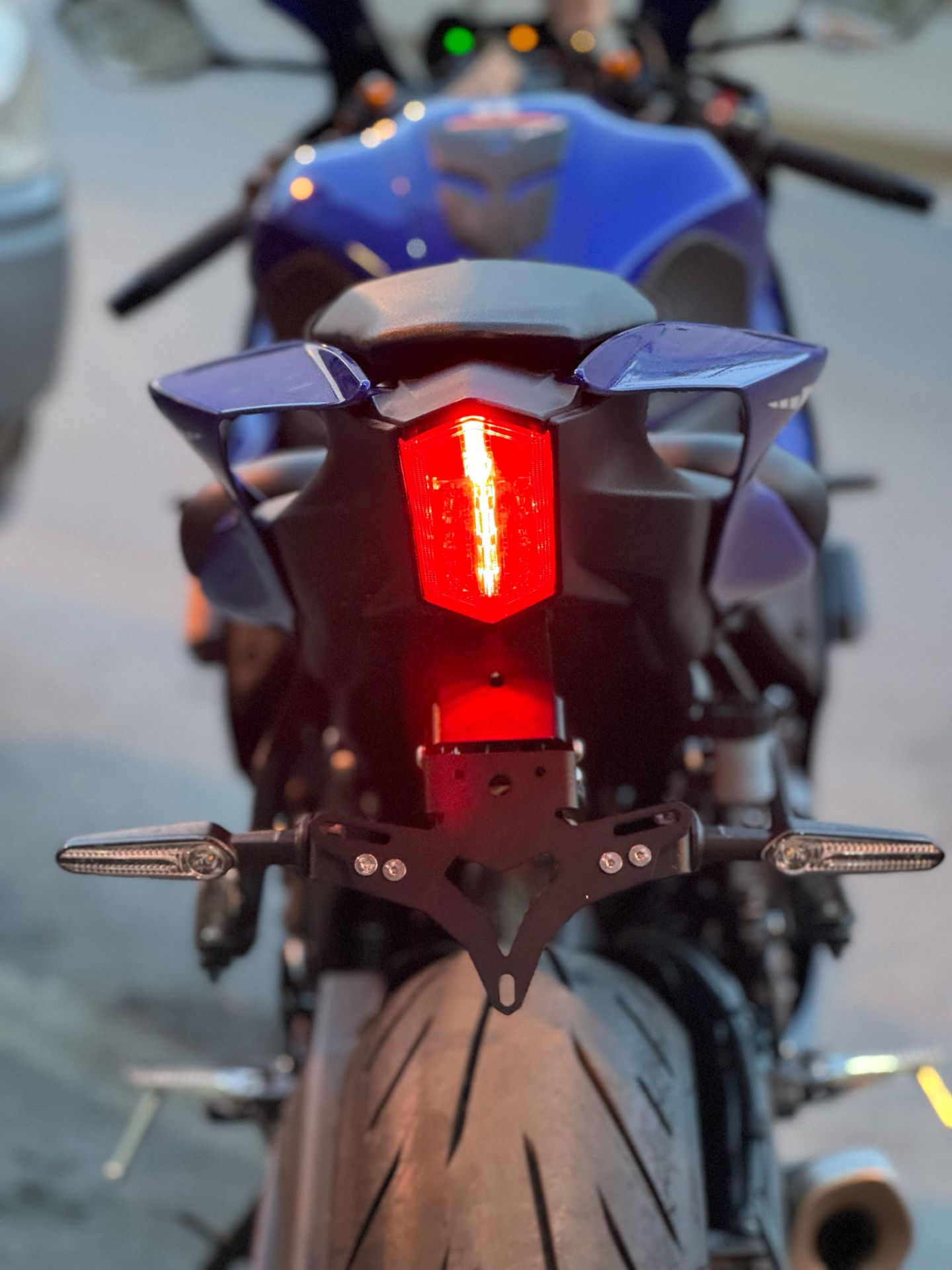 Yamaha Yzf R7 Katlanır Spor Plakalık