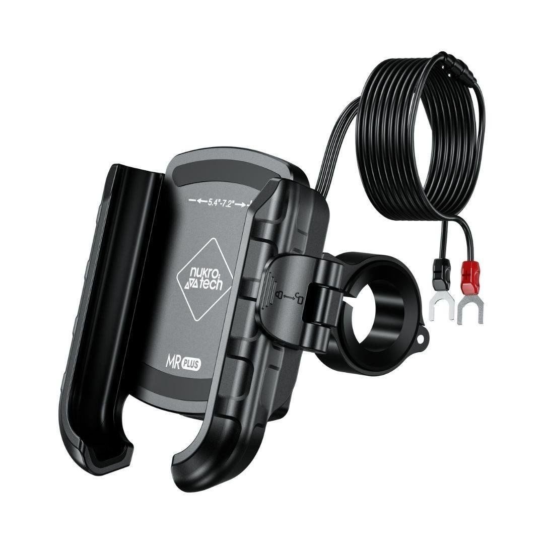 Nukrotech MR PLUS TYPE C Şarjlı Motosiklet Telefon Tutucu